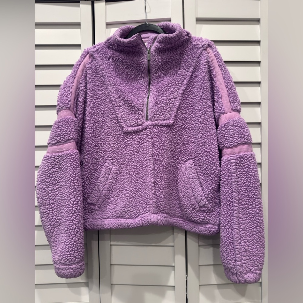 FP Movement by Free People Lavender Teddy Jacket